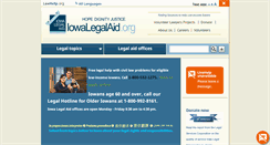 Desktop Screenshot of iowalegalaid.org